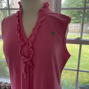 Lilly Pulitzer Pink Ruffle Dress